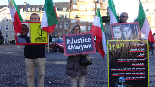همبستگی با جنبش دادخواهی قتل عام ۳۰ هزار مجاهد خلق - کپنهاگ
